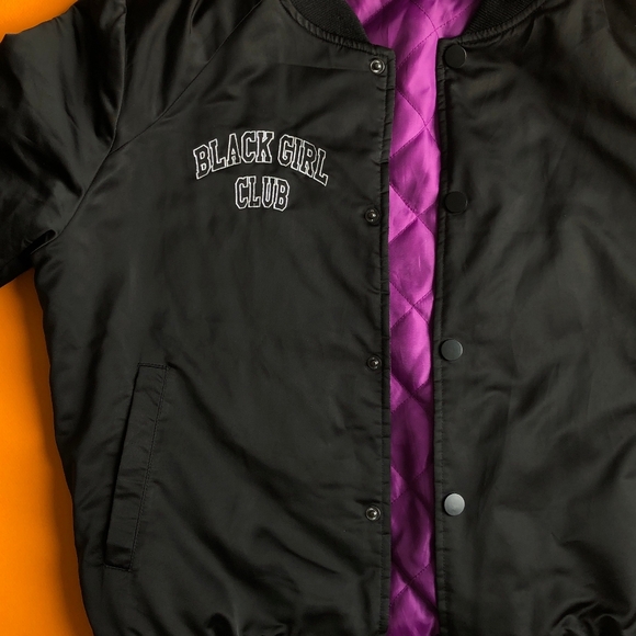Black Girl Club Jacket - Picture 1 of 2